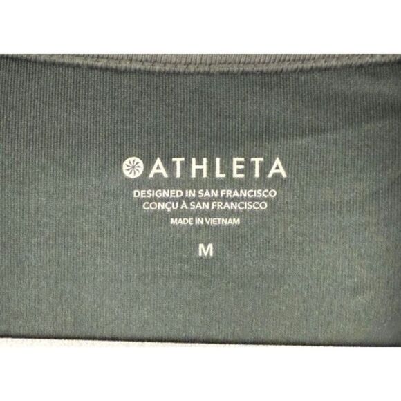 Athleta Seasoft Quarter Zip‎ Aspen Olive Size Medium - Picture 3 of 9